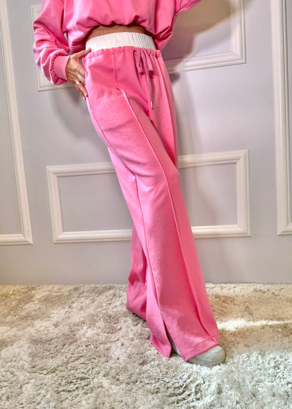 Pantalone Felpa con Boxer