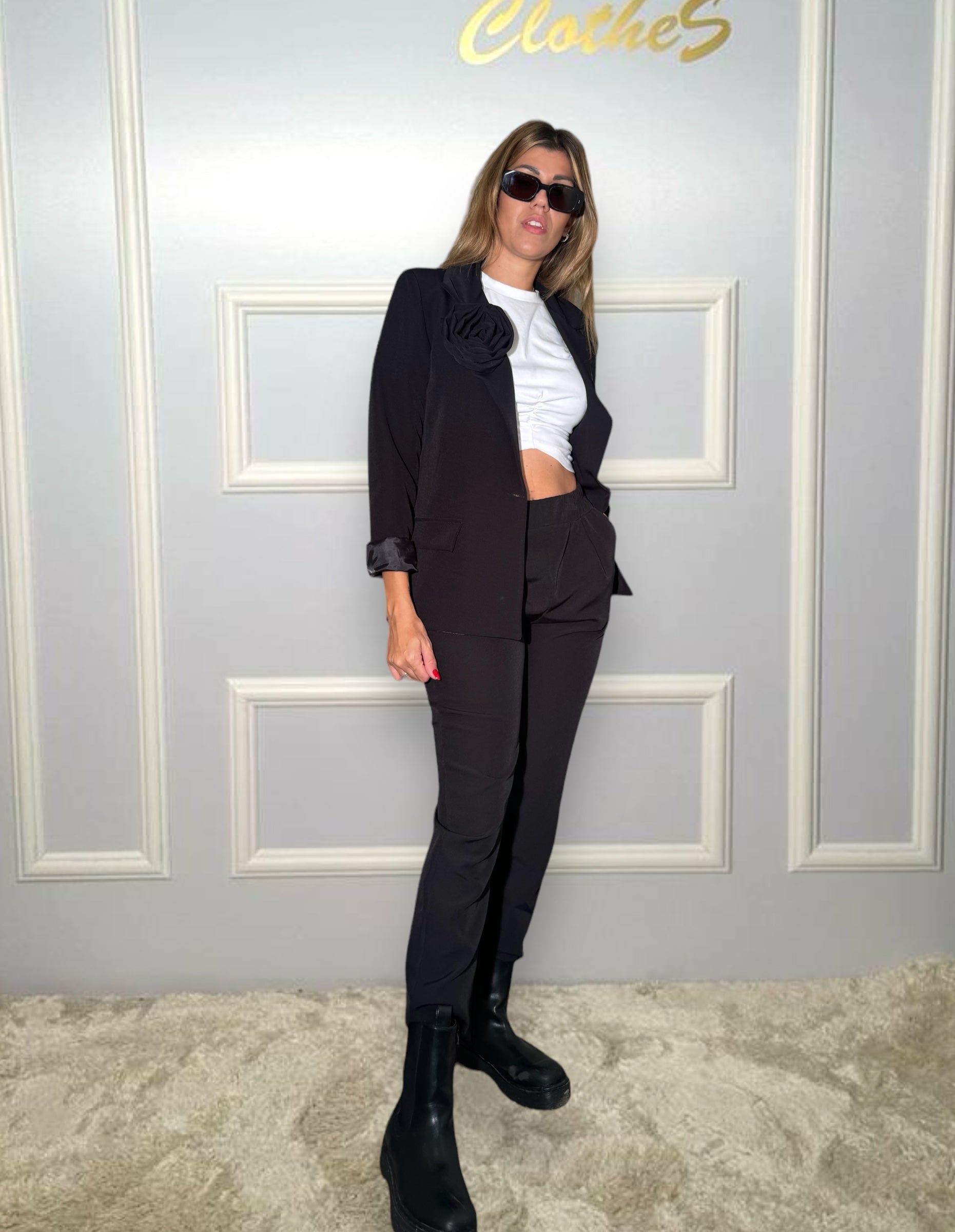 Pantalone con coulisse