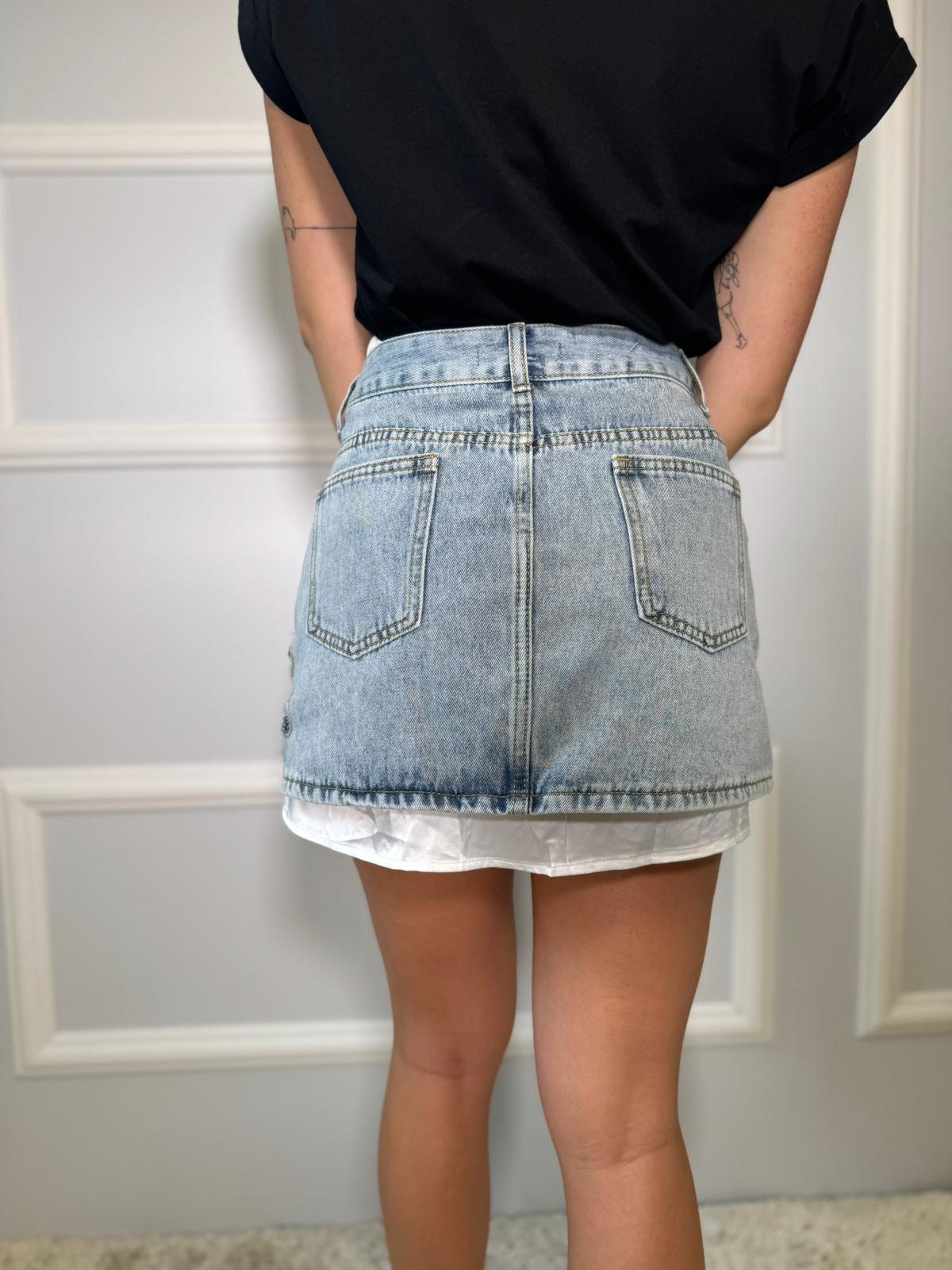 Gonna JeansDoppia