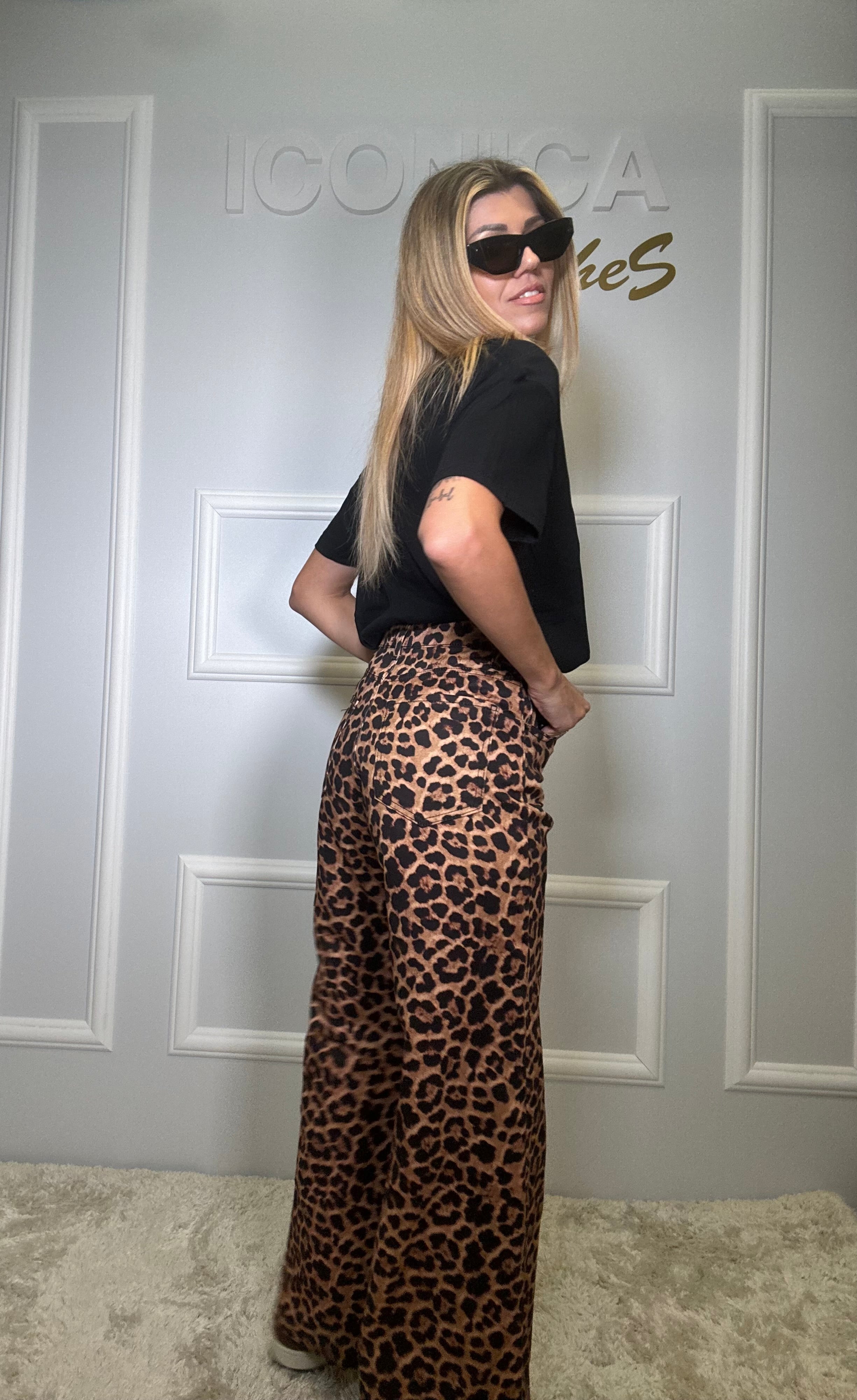 Jeans Leopard