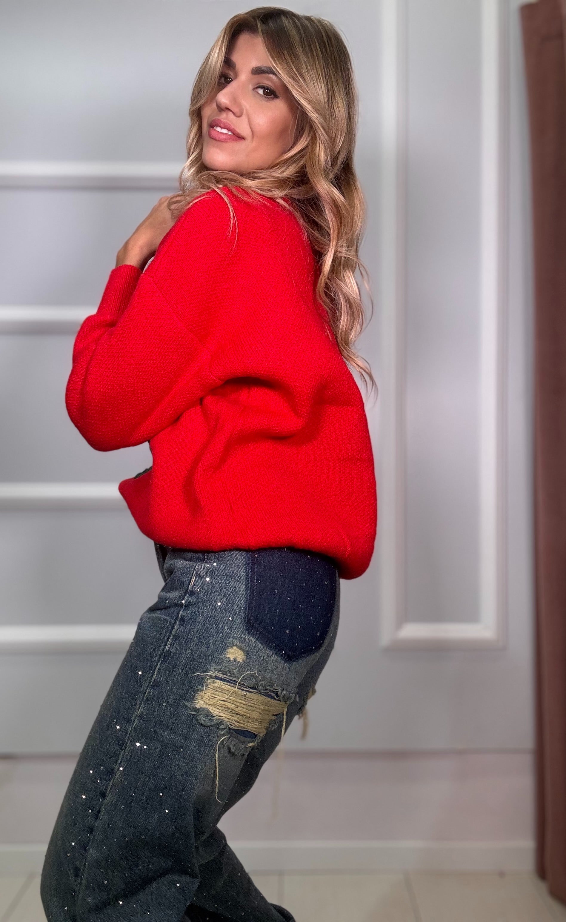 Jeans strappiGlitter