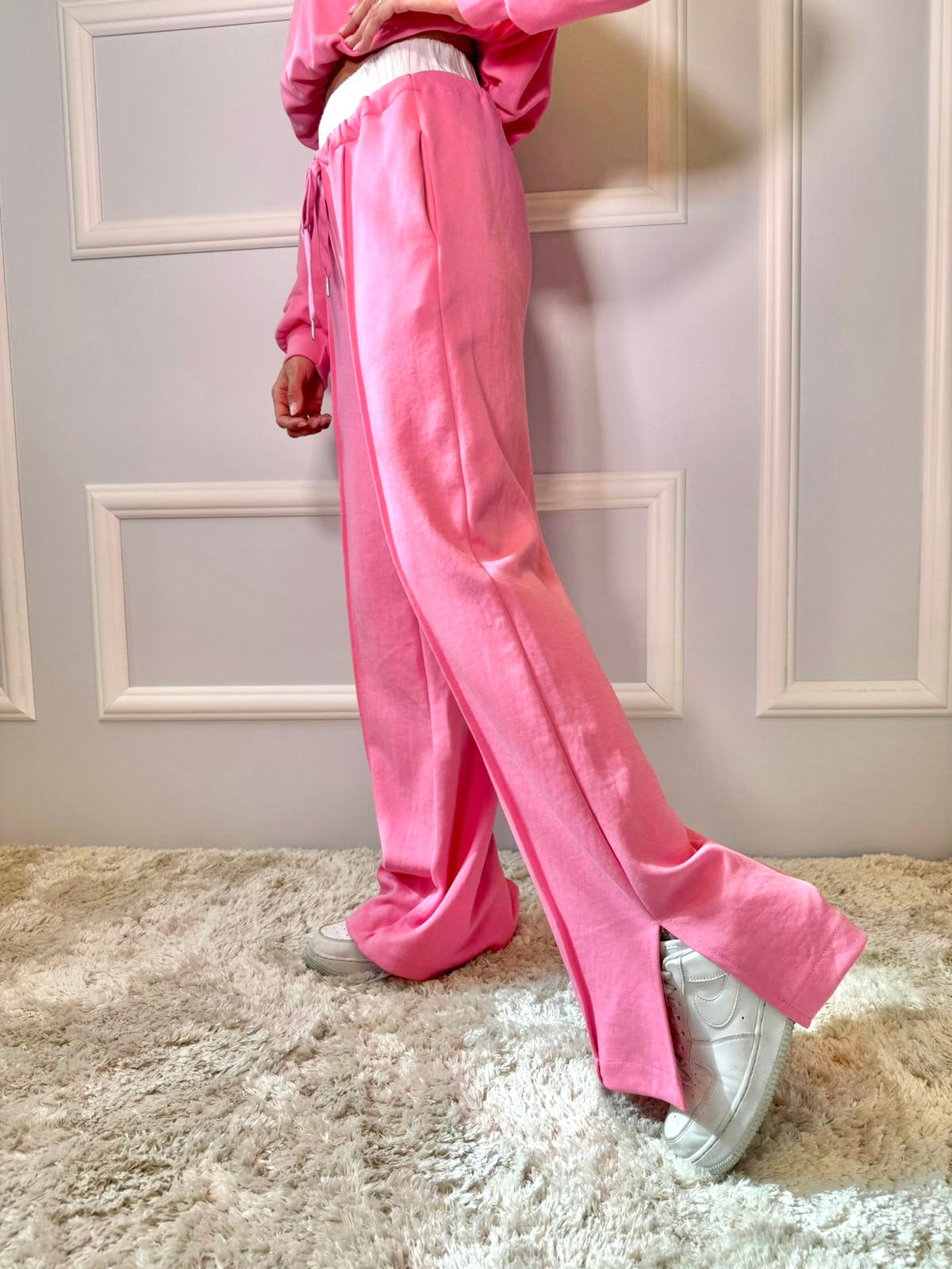 Pantalone Felpa con Boxer