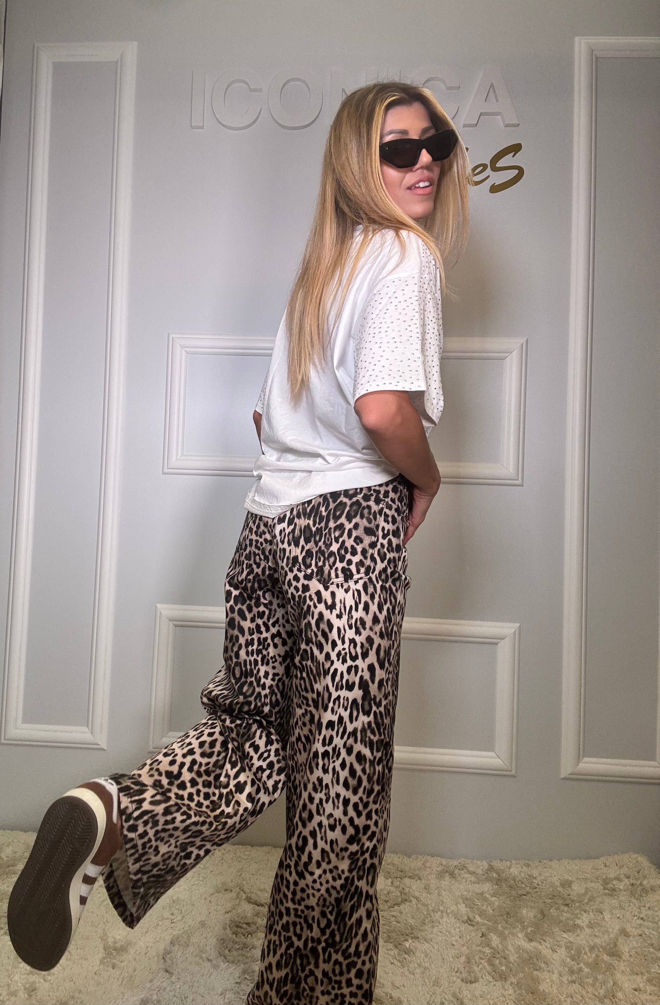 Jeans Leopard