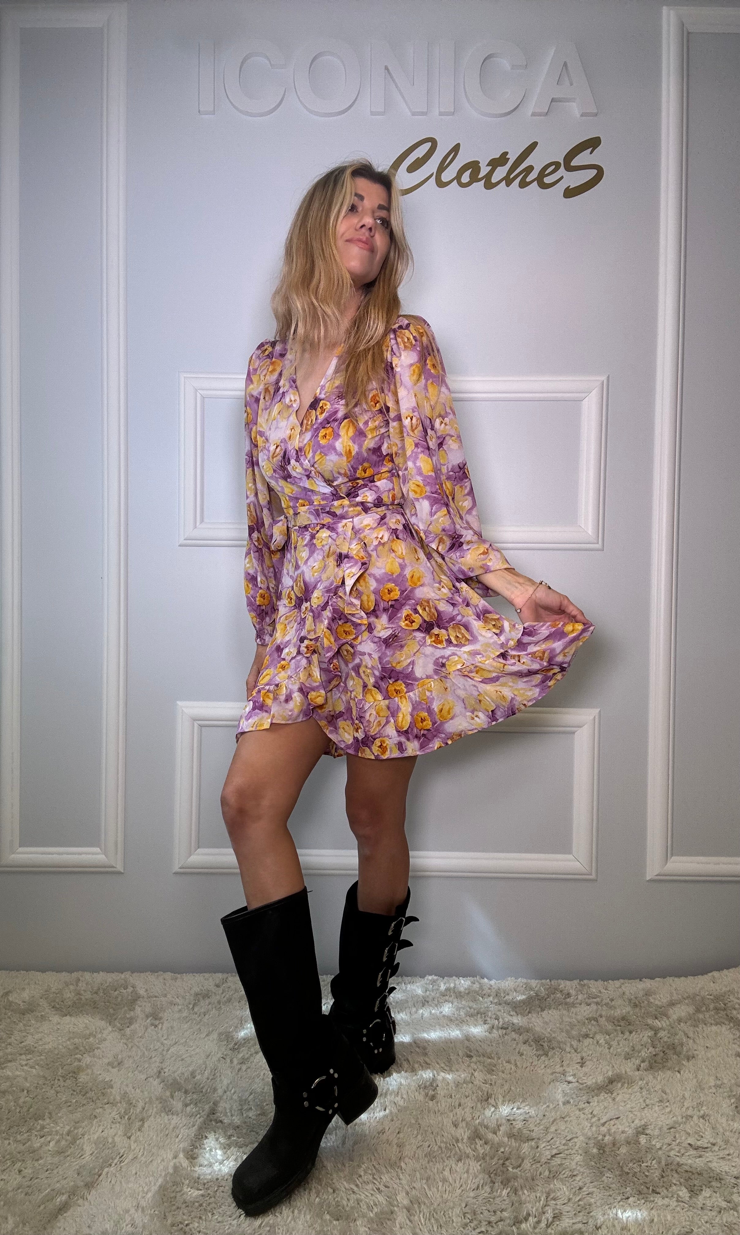 Abito Flower Portafoglio