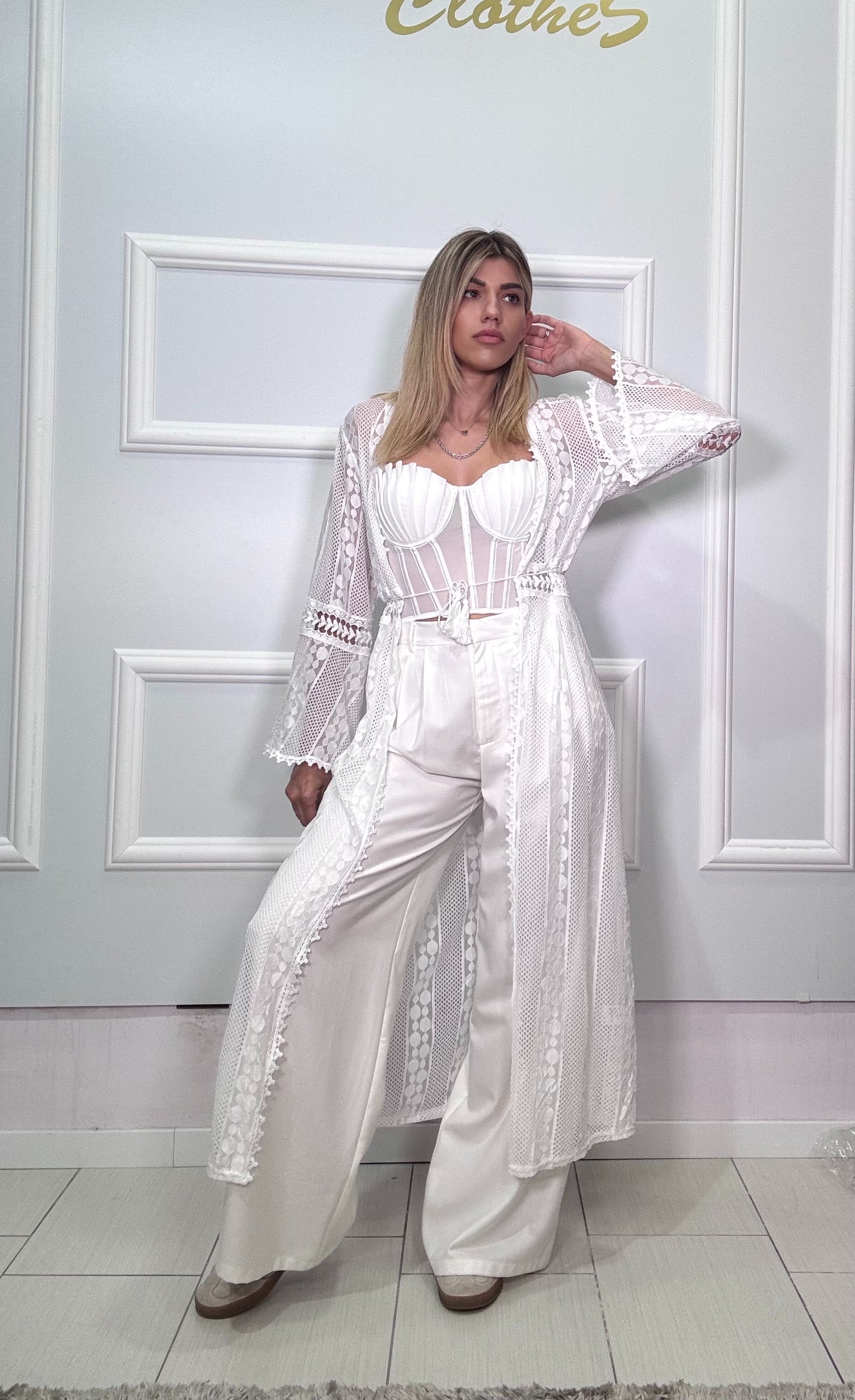 Kimono traforato