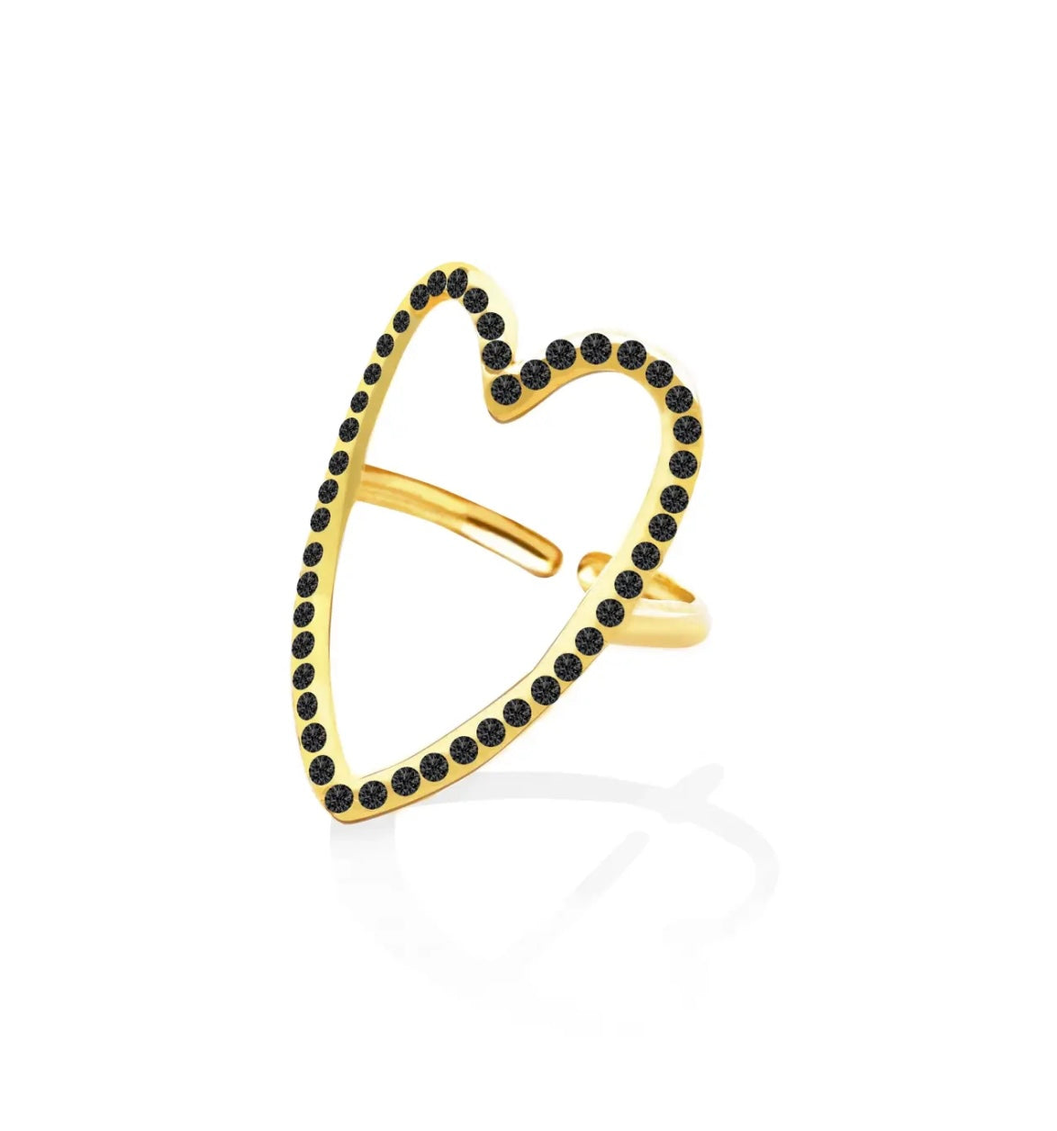 Anello Cuore Regolabile