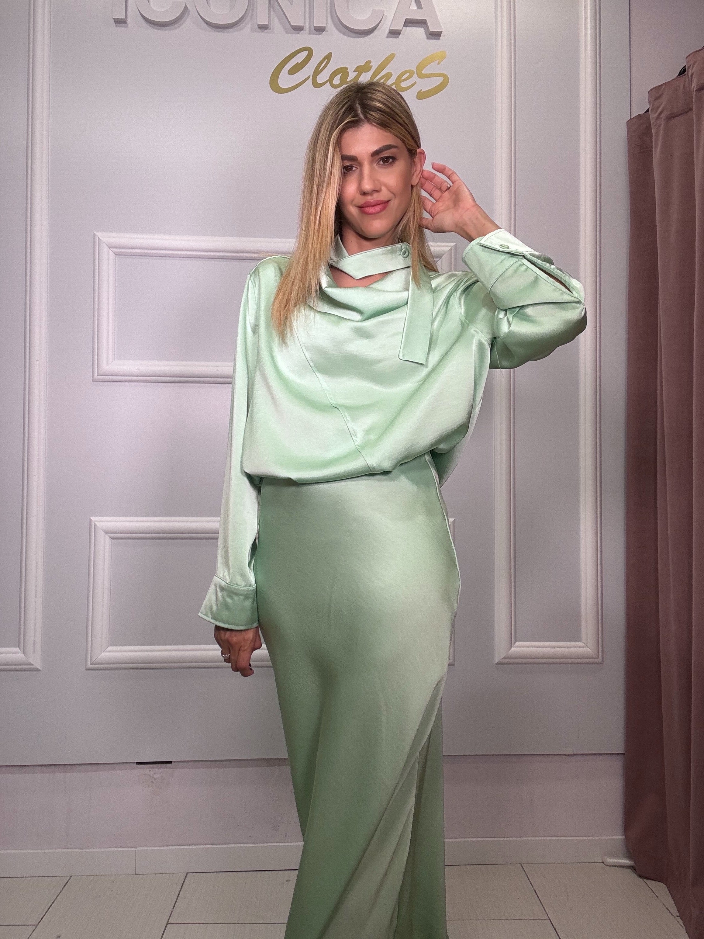 Camicia Raso Lumina