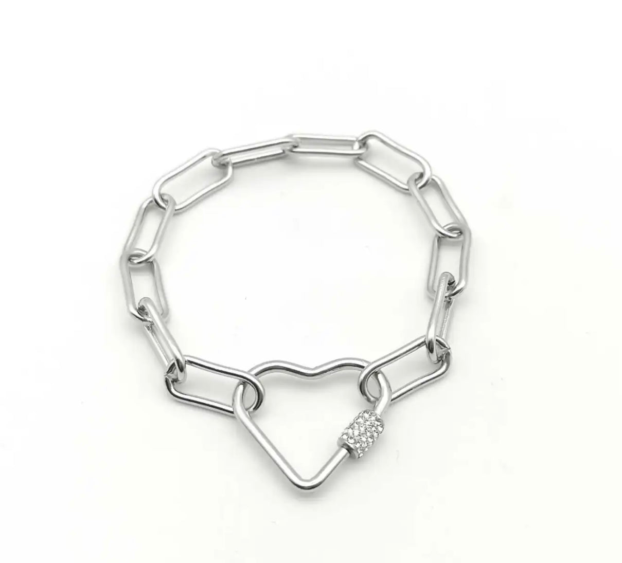 Bracciale Catena Cuore