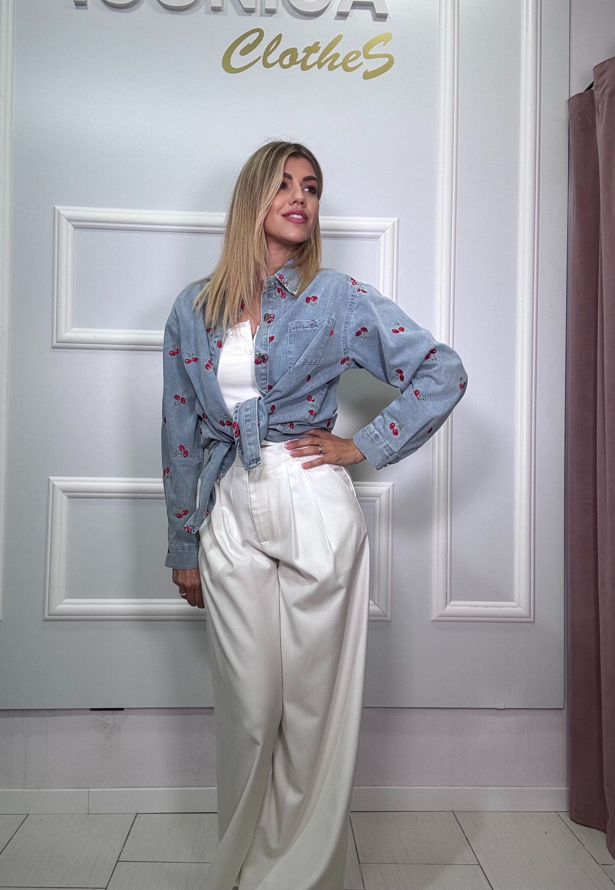 Camicia ciliege